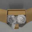 Home Hero Electric Salt and Pepper Grinder Set - Automatic Salt and Pepper Grinder Set Rechargeable. Electronic Salt and Pepper Shakers with LED Light, Electric Pepper Grinder & Salt Grinder, Set of 2 (White & Black)