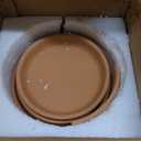 Orceler 6 inch Terracotta & Clay Pots for Plants with Saucer, Medium Terra Cotta Plant Pots with Drainage Hole, Flowerpot with Tray, Terracotta Pot for Indoor Outdoor Plant - Pack of 4 Planters