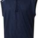 M MAELREG Golf Vests For Men Dry Fit Lightweight Moisture Wicking Performance Sports Breathable Golf 1/4 Zip Pullover Men Medium