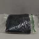 LOCHAS Bathroom Rugs, 24" x 17" Bath Rug Non Slip Washable, Luxury Shaggy Bath Mat Absorbent, Soft Cozy Bathroom Carpet for Shower Quick Dry, Black