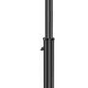 AboveTEK iPad Kiosk Floor Stand - Height Adjustable POS Tablet Floor Stand, 360 Swivel Universal Locking Holder for 7.9"-11" iPad/Air/Samsung - Anti-Theft Security Stand for Retail, Business