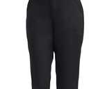 Lee Women's Ultra Lux Comfort with Flex-to-go Utility Capri Pant (Blue, M)