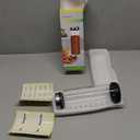 15 oz Large Salt Pepper Shakers with Adjustable Outlet Holes Clear Glass Shaker Bottles Spice Seasoning Cans for Kitchen Decor and Home Restaurant BBQ Camping Farmhouse Kitchen Accessories (450 ml) (450ML(2.56*8 IN))