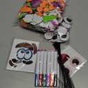 Max Fun 332PCS Halloween Crafts for Kids, Halloween Activities Foam Pumpkins for Crafts Stickers Gift Kits, DIY Art and Craft Set for Holiday Classroom Decorations Party Favors Supplies