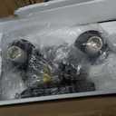 Kichler Crosby 2-Light Bathroom Vanity Light, Black