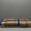 Muzata 5-10FT Modular Black Cable Railing Kit 36 Inch 2 Level Post Kit Complete Set Cable Railing System for Decks Length Adjustable Easy DIY with Paper User Guide (No Handrail) RWS1 BH4S