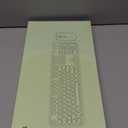 FD Wireless Keyboard and Mouse Combo | Cute Colorful Keyboard and Mouse with 2.4GHz Cordless Retro Typewriter Keyboard | Auto-Sleep | USB Receiver for Windows PC/Laptop - Black Purple Gradient