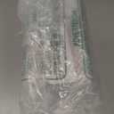 BTArtbox Press On Nails Short - Extra Short Almond French Tip Press On Nails Nude, Fake Nail with Nail Glue, Natural Reusable 32pcs Fake Nails Kit