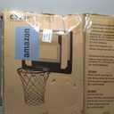 CYFIE Wall Mount Large Basketball Hoop with Door Hooks, 32" x 23" Backboard, Ball and Rim, Outdoor lndoor Basketball Hoops Games Set for Youth Adults Kids Gifts