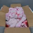 Pink Cherry Bow Bed in a Bag Queen Comforter Set 7 Piece,Cute Silk Ribbon Bowknot Bedding Set,Princess Bow Tie Comforter and Sheet Set Dreamy Kawaii Bed Set,Girly Light Pink Room Decor Aesthetic