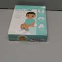 Frida Baby Fold-and-Go Portable Potty Seat for Toilet, Foldable Travel Potty Seat for Toddler, Fits Round & Oval Toilets, Non-Slip Base, Handles, Includes Free Travel Bag (Small)