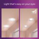 Philips LED Retrofit Downlight, 12 Lights, 5/6-inch, EyeComfort, Easy to Install, 5 CCT Settings, Soft White Light to Daylight, Dimmable, IC Rated, Long Lifetime, CRI 90