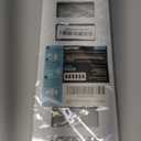 BESTTEN 6-Gang Screw less Wall Plate, Decorator Outlet Cover, Decorative Switch Plate, USWP6 Gloss Snow White, Decor Face Plate, H4.69 x W12.0, ETL Listed