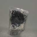 58PCS 1.2x1inch Black Metal Curtain Hooks Hardware Hanger Kitchen Bathroom Accessories