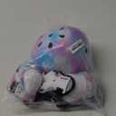 FIODAY Kids Helmet Knee Pads for Kids Unicorn Knee and Elbow Pads Wrist Guards Adjustable Protective Gear Set for Girls Boys Sports Skateboard Inline Skating Scooter (Small, Blue Purple)