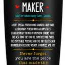 Difference Maker Gifts for Boss Leader Mentor Coach Coworker Men Appreciation Gifts for Coworkers Office Gift Ideas Difference Maker Definition Tumbler 20 Oz