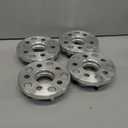 DCVAMOUS 4PC 6x5.5 to 6x120 Wheel Adapters 1.25 Inch 14x1.5 Studs Compatible with Chevy GMC 6 Lug for 1999-2022 Silverado Sierra 1500 | 1988-2022 Suburban Yukon | 1995-2022 Tahoe | 2019-2022 RAM1500