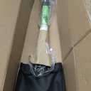 WIKER Beach Shovel,Kids Shovels for Digging,Short Handle Metal Shovel,Small Shovels for Gardening,Camping,Planting,28Inches,Green