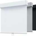 SHADEMOON Blackout Cordless Roller Window Shades,White,61" W x 72" H | Free-Stop System with Valance, Pull Down Room Darkening, Thermal UV Block Fabric, Indoor Window Blinds for Home & Office