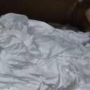 12 Pack White Table Cloths for 6ft Rectangle Tables, 60x102 Inch Tablecloth