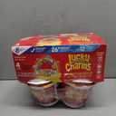 Lucky Charms Gluten Free Cereal with Marshmallows, Kids Breakfast Cereal, Made with Whole Grain, 4 Cereal Cups, 6.8 oz, Set of 2  BBD: 01/11/26