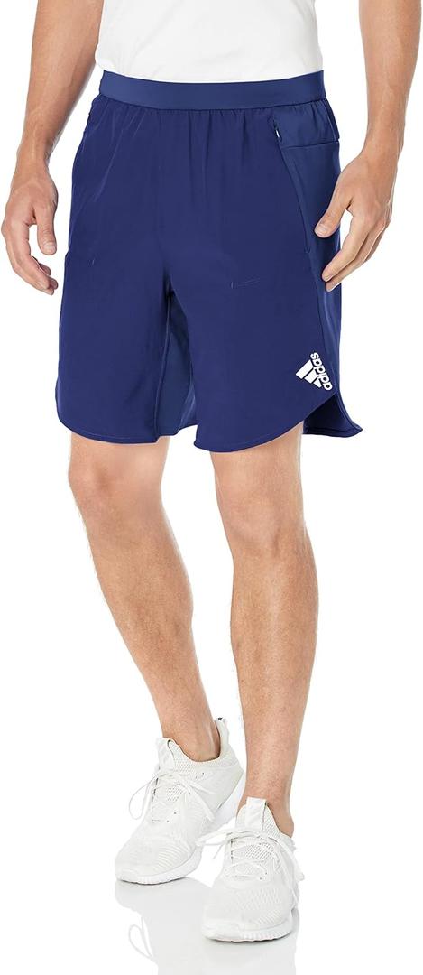 adidas Men's Designed 4 Running Shorts (Dark Core Blue), Size S
