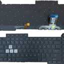 Laptop Replacement US Layout Colorful Backlight Keyboard for Asus Rog Strix G15 G513 G513Q G513QM G513QY G513RC G513RM G513RW G513QR G513QE G513IM G513IE G513IC 0KBR0-4810US00