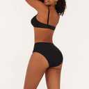 FINETOO Women's High Waisted Seamless Underwear Full Coverage Brief Ladies No Show Panties Sexy Lingerie Regular&Plus Size (3XL)