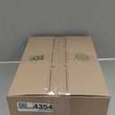 Elama Declan 12 Ounce Assorted Design Stoneware Mug Set in Blue and White, 6 Piece Set