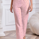 Real Essentials Women’s Ultra-Soft Comfy, 2 Pajama Lounge Pants And Shorts Sleepwear Size M