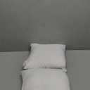 EDOW Throw Pillow Inserts, Set of 2 Lightweight Down Alternative Polyester Pillow, Couch Cushion, Sham Stuffer, Machine Washable. (White, 12x12)