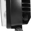 1 Pack High Power Led Light Bar Rectangular with Projector Len, Yellow Auxiliary Light Barled, Lights for Car Truck Boat SUV ATV Auxiliary Work Light