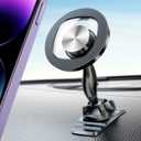 eSamcore Magnetic Phone Holder for Car, iPhone MagSafe Car Mount Strong Phone Magnet for Car Dashboard Cell Phone Holders for Your Car Fits Mag Safe iPhone 16/15/ 14/13 Pro Max Mini