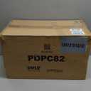 Pyle Ceiling Wall Mount Enclosed Speaker - 250 Watt Stereo In-wall / In-ceiling 8" Enclosed Full Range Mid-Bass Speaker System - 50Hz - 20kHz Frequency Response, 4-8 Ohm, Flush Mount - Pyle PDPC82 (Pair), 8.0'',White