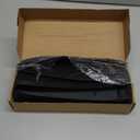 Silicone Cat Litter Trapping Mat, Large Waterproof 34" X 22" Cat Litter Box Mat, Easy to Clean, Black