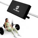 Hip Thrust Back Pad for Squat Rack & Olympic Barbell Bar, Bench Press Shoulder Back Support, Versatile Space-Saving Workout Tilt-pad for Split Squat, Plank, Elevated Push-ups Glute Bridge (20x10x3 Inch)