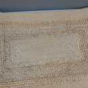 DEXI Jute Door Mat 24x36, Non Slip Doormat Indoor Entrance, Natural Beige