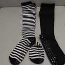 AlisOker 2 Pcs Soft Knee High Long Socks for Women&Men Compression Socks for Pregnancy Travel Sports