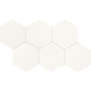 Daltile Mesmerist 4" Hexagon Ceramic Wall Tile in Spirit (30 PC Per Carton) (3 SQFT Per Carton )