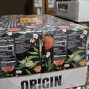 ORIGIN Organic & Non-GMO Peach Flavor Sparkling Water, 12 Fl Oz, Recyclable Aluminum Cans (24 Count) (EXP 07/27/26) 7 Boxes