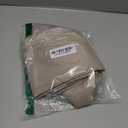 Gwine 24 Inch Long Tier Curtains for Small Window, Short Blackout Kitchen Curtains Over Sink, Half Window Drapes for Bedroom Bathroom Basement, 2 PCS, Each 30" Wx24 L, Stone