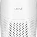 LEVOIT Air Purifiers for Bedroom Home, 3-in-1 Filter Cleaner with Fragrance Sponge for Better Sleep, Filters Smoke, Allergies, Pet Dander, Odor, Dust, Office, Desktop, Portable, Core Mini-P, White