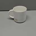 COLLECTIVE HOME - Monogram Ceramic Mugs, 15 oz Golden Initial Coffee Cups, Elegant Alphabet Tea Mugs, Elegant Personalized Mug with Gift Box, Luxurious Cups for Office and Home (m)