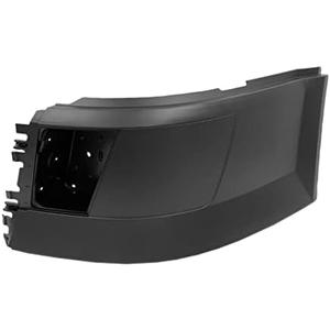 Driver Side Corner Bumper with Fog Light Cut-Out Compatible with Volvo VNL 2004–2015 | Left Side | Aftermarket