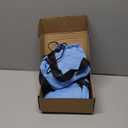 3 Pcs Halloween Light up Kids LED Trick or Treat Drawstring Bags Multipurpose Reusable Candy Goodies Snack for Halloween Supplies Favors(Blue)