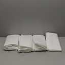 Instant Canopy Tent Sidewalls for 10x10 Pop Up Canopy Waterproof,99% UV Protection3 Piece Sidewalls, White(3PCS Sidewall Only, Canopy Tent NOT Included)