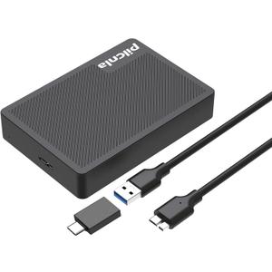 Ultra Slim Portable External Hard Drive USB3.0 HDD Storage for Xbox One X/S, Xbox 360,PS4,PC,Desktop,Laptop,MacBook,Chromebook (HDD1.2-1TB)