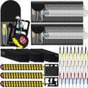 192 Pcs Mini Tape Screwdriver Keychain Set Valentine's Day Men Gifts Bulk Employee Appreciation Gift Bulk Multitool Pen Card for Adult Tool Party (Multicolor)