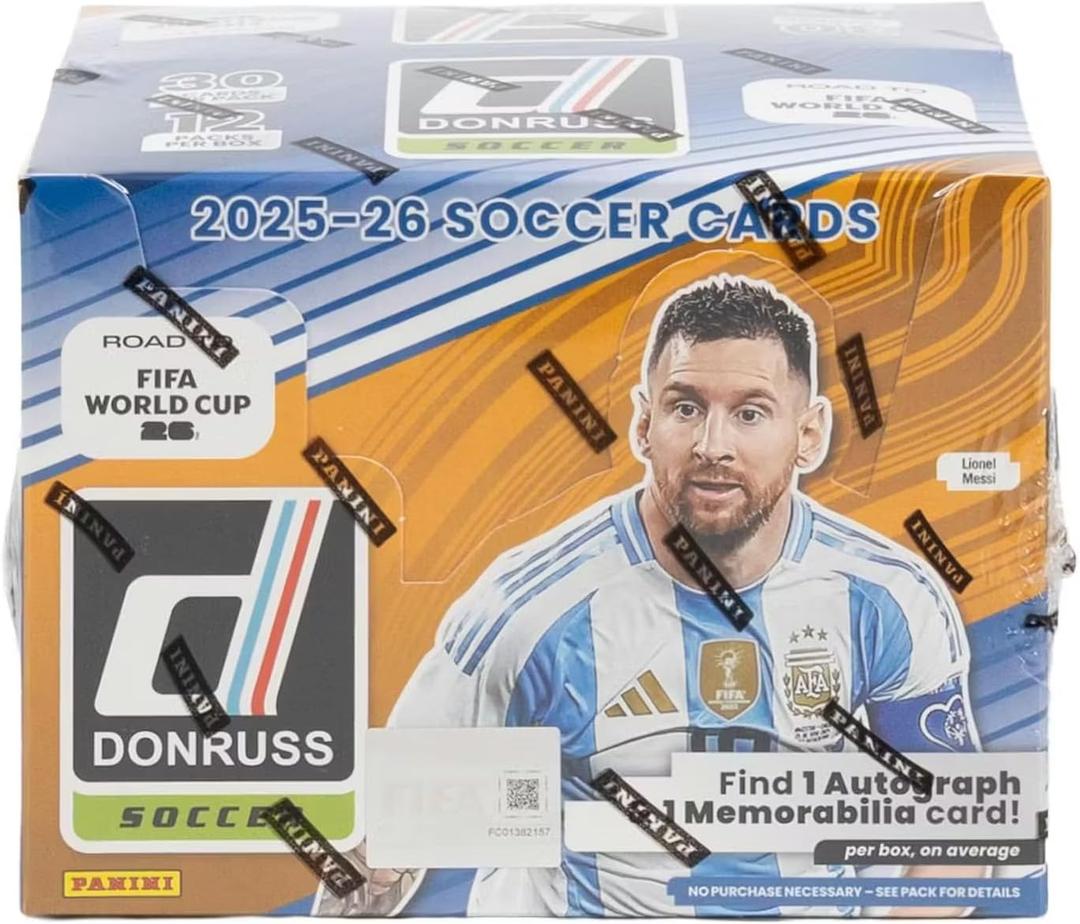 2025/26 Panini Donruss Road to FIFA World Cup Soccer Hobby Box
