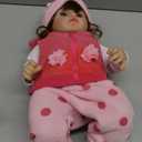 CHAREX Realistic Baby Doll - Reborn Baby Dolls Girl 18 inch Lifelike Newborn Baby Real Life Baby Dolls Reborn Toddler with Full Set Accessories Handmade Gift for Children Age 3+ and Collectors